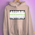 Assume Nothing Agender Pride Flag Hoodie - Light Pink